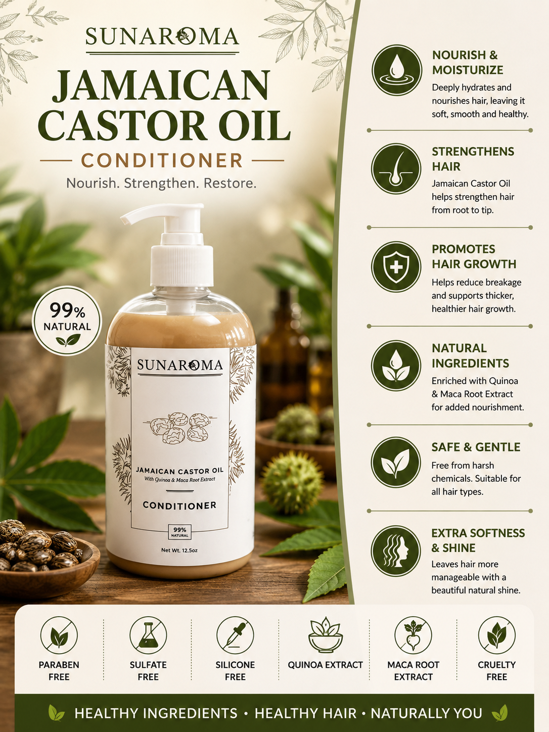 Jamaican Castor Oil Conditioner