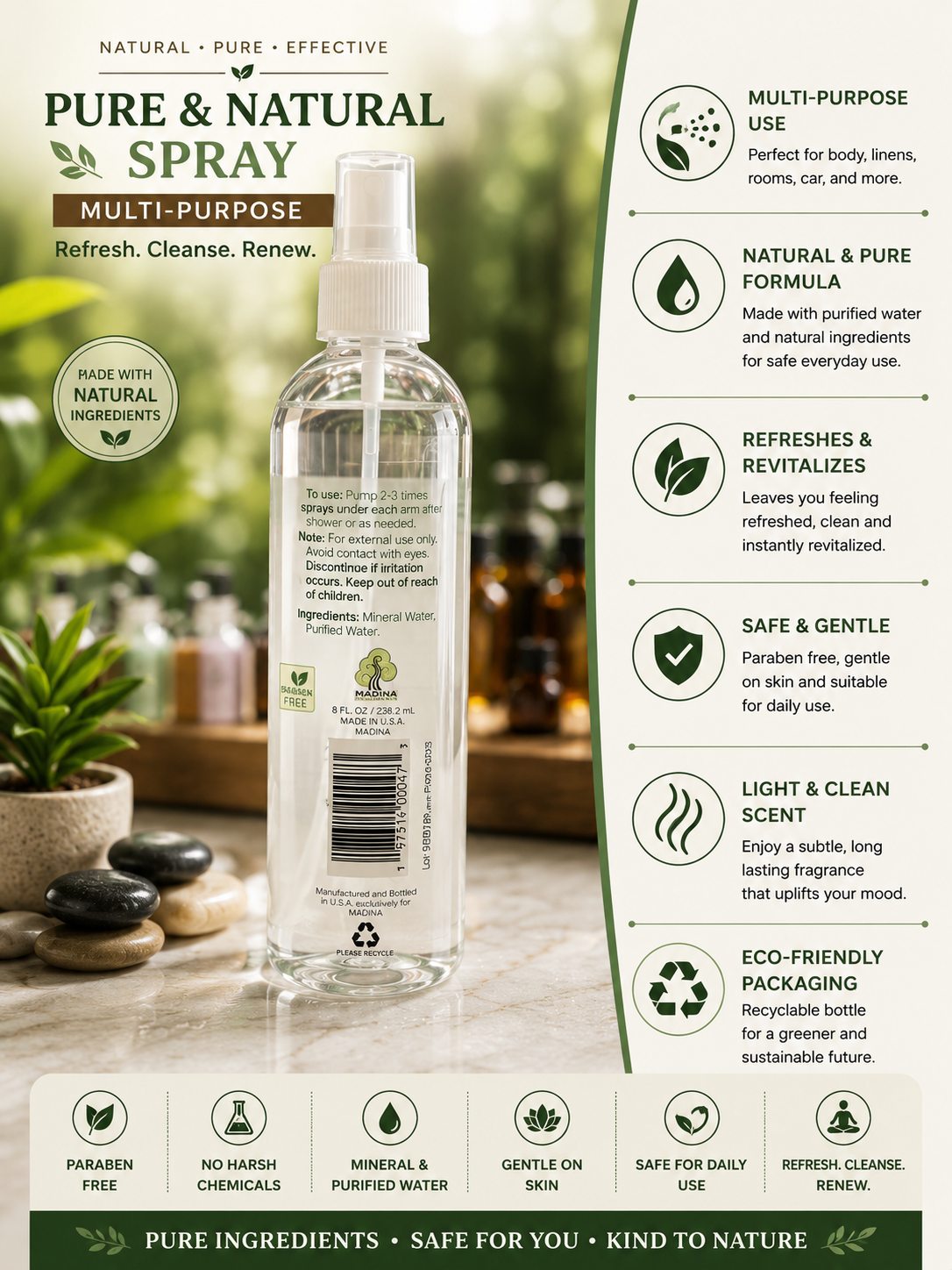 Deodorant Spray
