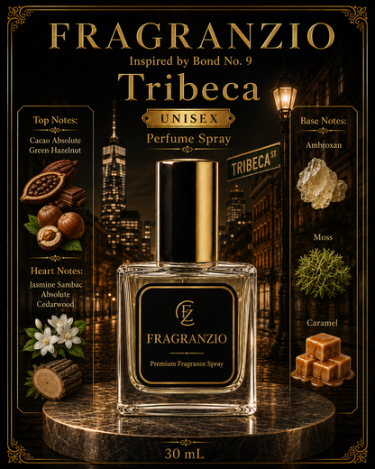 Fragranzio Perfume Spray inspired by Bond No. 9 Tribeca, 30 mL