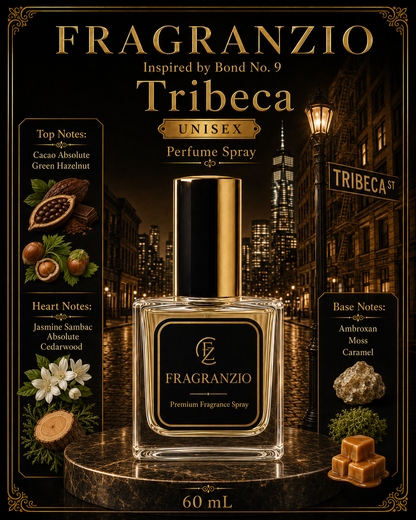 Fragranzio Perfume Spray inspired by Bond No. 9 Tribeca, 60 mL