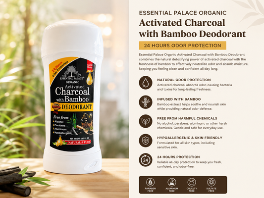 Charcoal with bamboo Deodorant