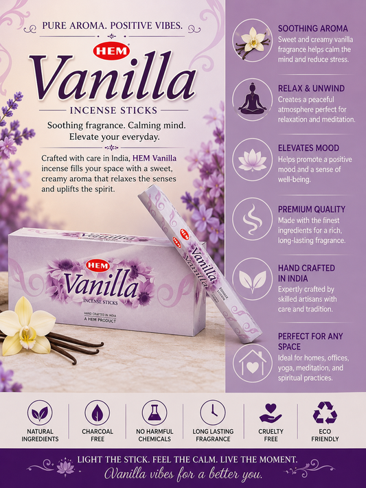 HEM Vanilla Incense