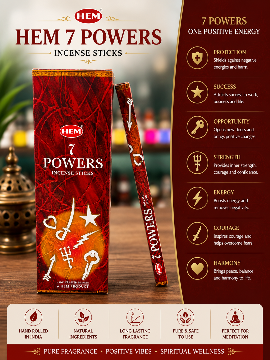 HEM 7 Power Incense