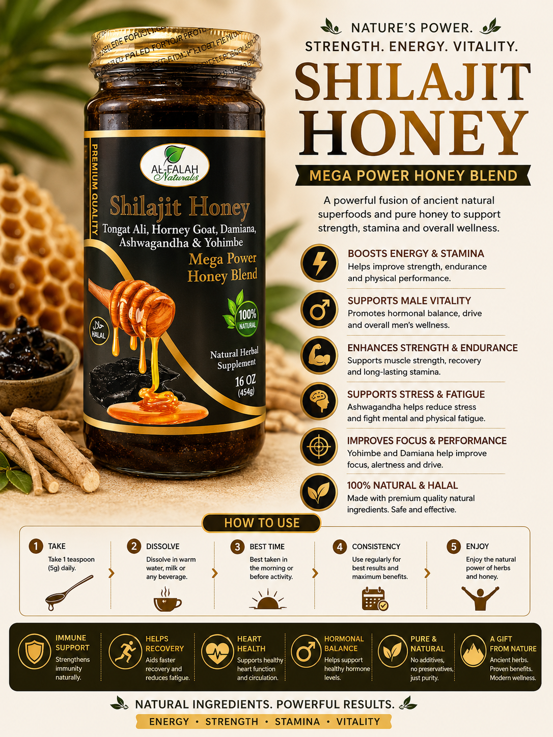 Shilajit Honey