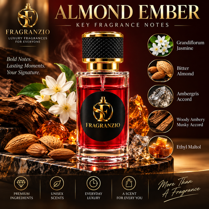 Fragranzio Almond Ember key fragrance notes