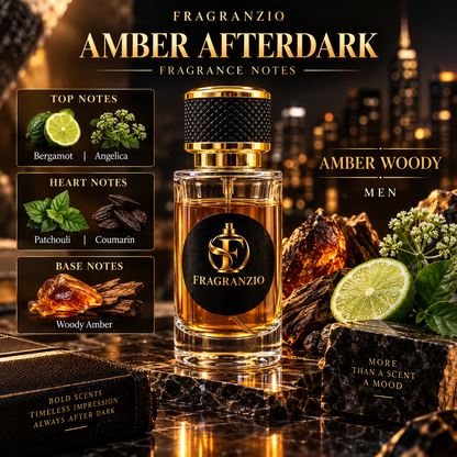 Fragranzio Amber Afterdark fragrance notes