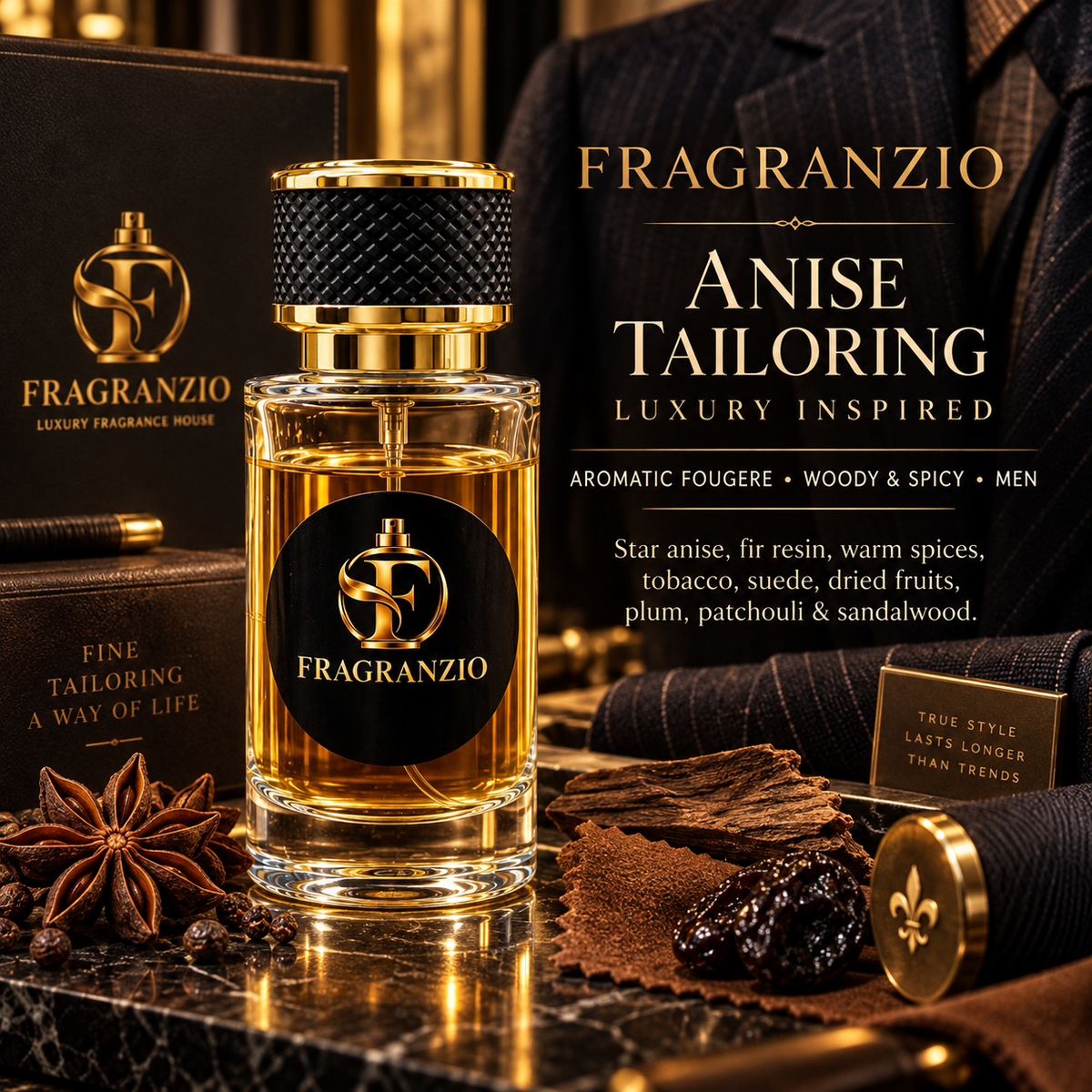 Fragranzio Anise Tailoring luxury-inspired fragrance visual