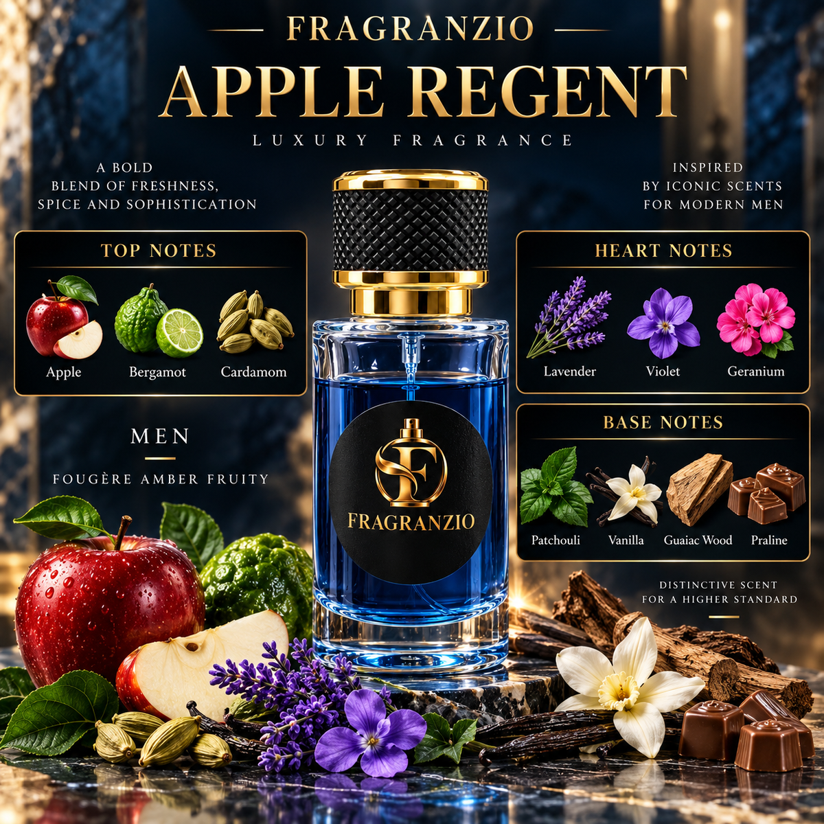 Fragranzio Apple Regent fragrance notes