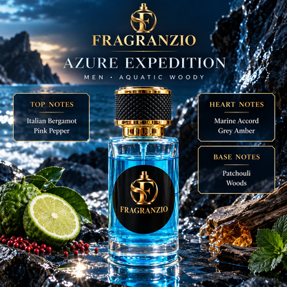 Fragranzio Azure Expedition fragrance notes