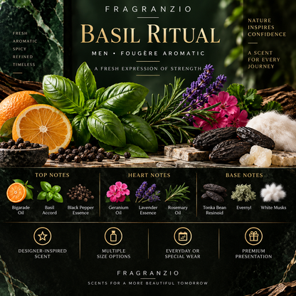 Fragranzio Basil Ritual premium features