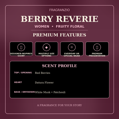 Fragranzio Berry Reverie premium features