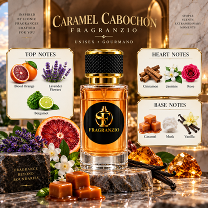 Fragranzio Caramel Cabochon fragrance notes