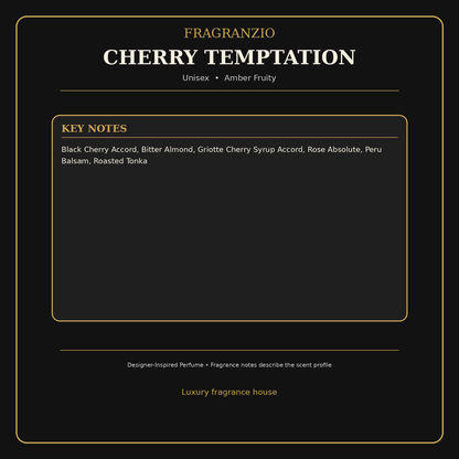 Fragranzio Cherry Temptation fragrance notes