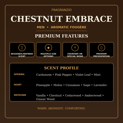 Fragranzio chestnut embrace premium features