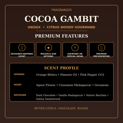 Fragranzio cocoa gambit premium features