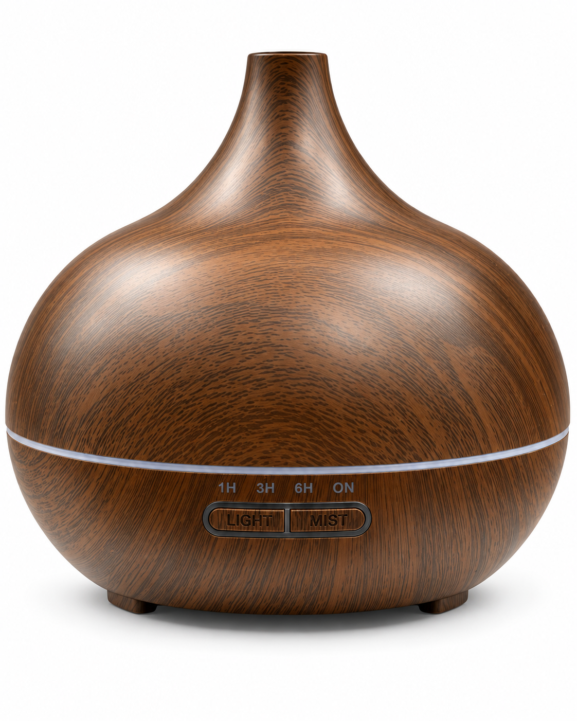 Fragranzio 500 mL dark walnut wood-grain aroma diffuser