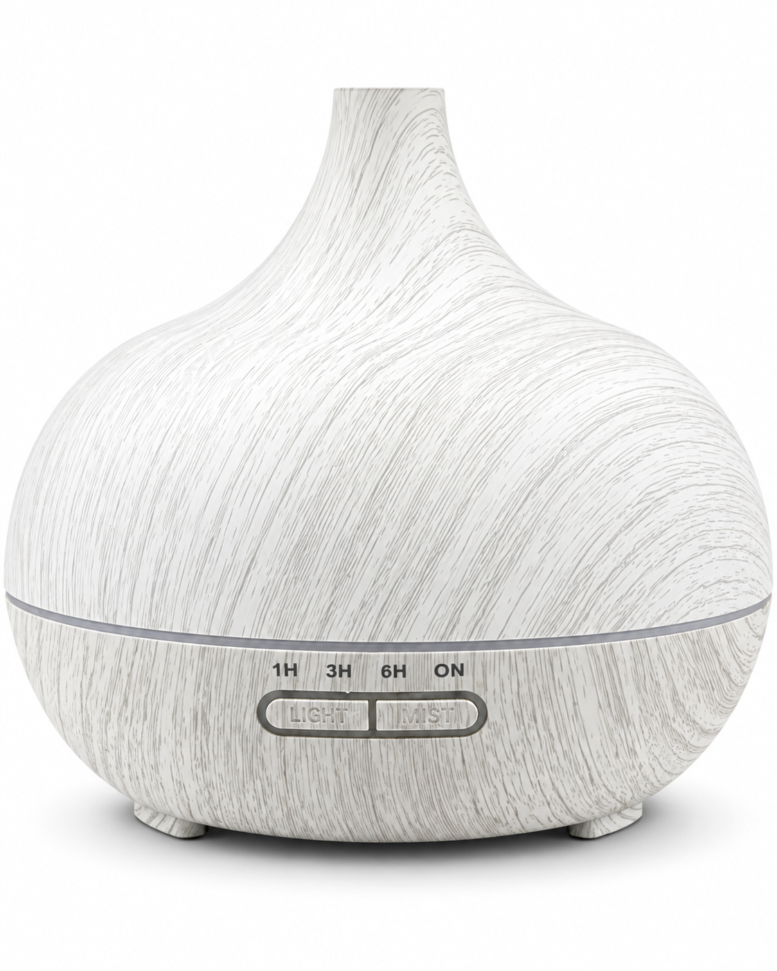 Fragranzio 500 mL whitewashed wood-grain aroma diffuser