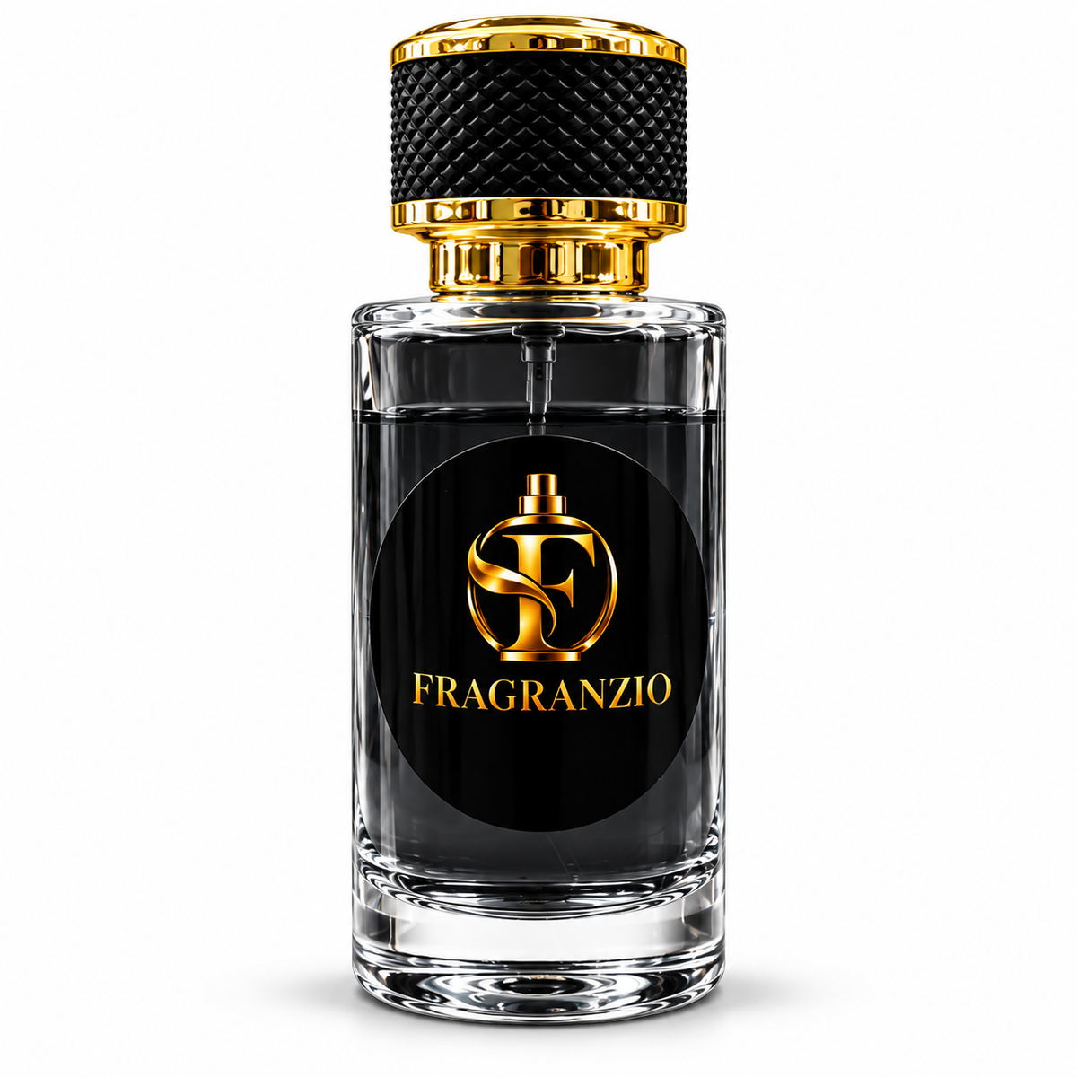 Sovereign Spark in our Fragranzio bottle with matched fragrance color