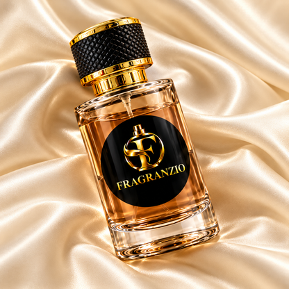 Fragranzio brown amber fragrance full bottle view 2
