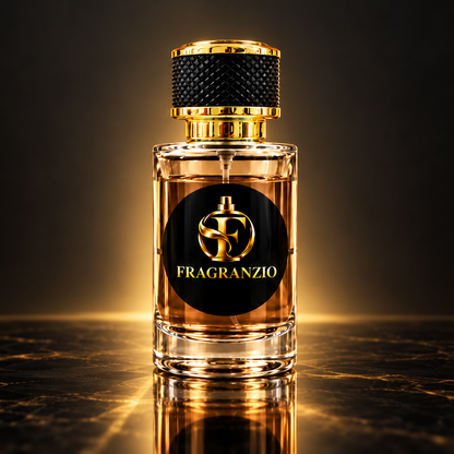 Fragranzio brown amber fragrance full bottle view 3