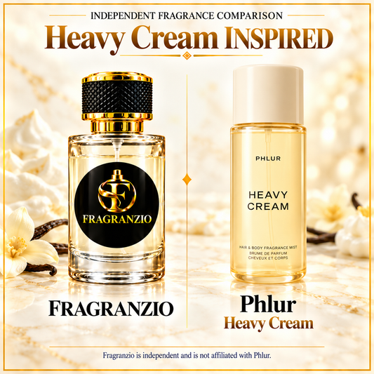 Fragranzio Heavy Cream Inspired independent comparison