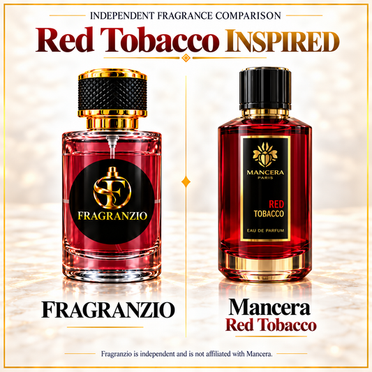 Fragranzio Red Tobacco Inspired independent comparison