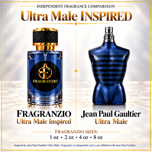 Fragranzio Ultra Male Inspired independent fragrance comparison