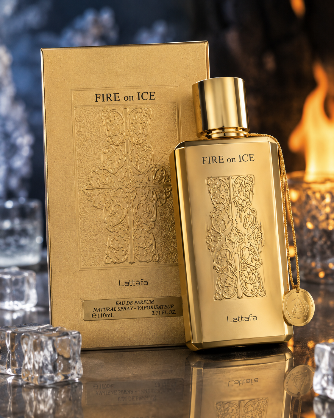 Lattafa Fire On Ice Eau de Parfum