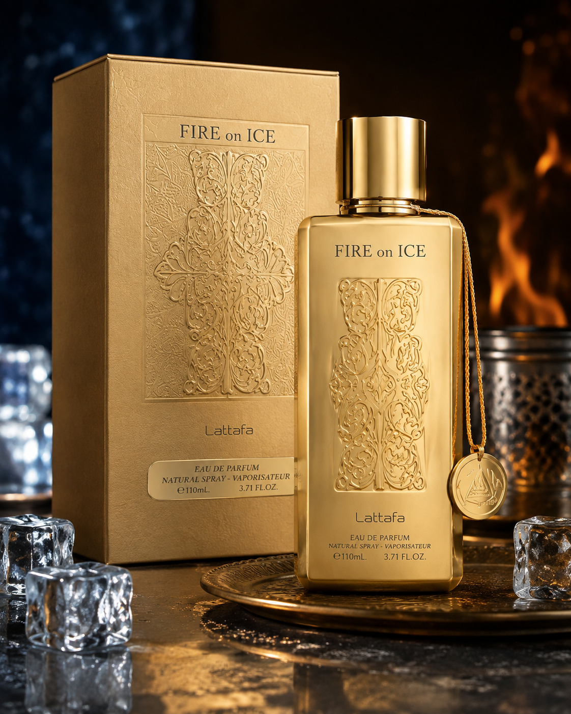 Lattafa Fire On Ice Eau de Parfum