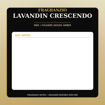 Fragranzio Lavandin Crescendo fragrance notes