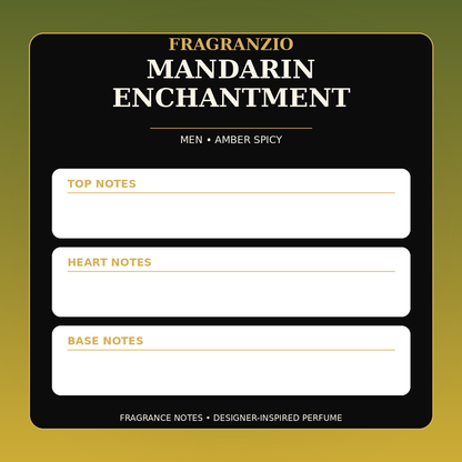 Fragranzio Mandarin Enchantment fragrance notes