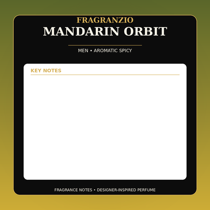 Fragranzio Mandarin Orbit fragrance notes