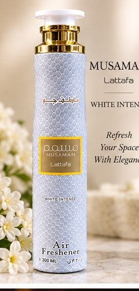 Musamam White Intense Air Freshener 300ml back view