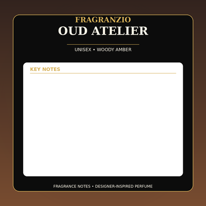 Fragranzio Oud Atelier fragrance notes