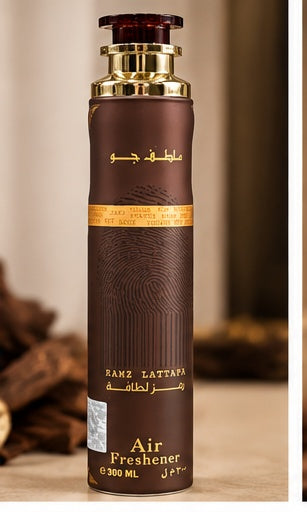 Ramz Lattafa Air Freshener 300ml angled view
