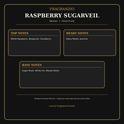 Fragranzio Raspberry Sugarveil fragrance notes